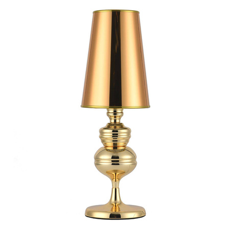 Step Into Design lampka biurkowa Queen E27 złota MT-8046-25 gold