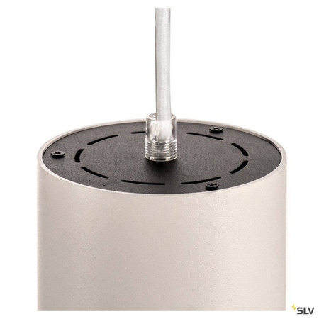 SLV lampa wisząca LED Numinos S 28W 3186lm 4000K 36° ściemnialna Dali biało/czarna 1004647