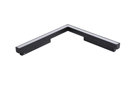 Azzardo lampa szynowa magnetyczna LED Saga Track Magnetic (narożnik A) 24W 3000K czarna AZ4613