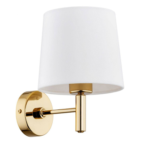 Argon kinkiet Ponte plus E27 biało/mosiężny 4728