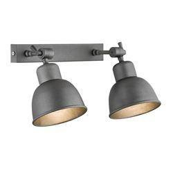 Argon kinkiet Eufrat 2xE27 antracytowy 677