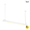 SLV lampa wisząca LED Q-Line Dali Single 47W 3700lm 3000K ściemnialna biała 1001310