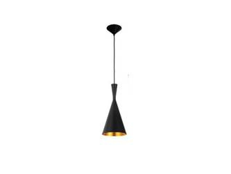 Azzardo lampa wisząca Vita E27 czarno/złota Ø18cm AZ1405