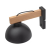 TK Lighting kinkiet Oslo E27 czarno/drewniany 4961