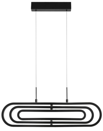 Luces Exclusivas lampa wisząca LED Hoyo 50W 3500lm 3000K czarna LE41403
