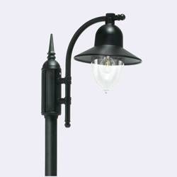 Norlys latarnia Como E27 czarna 249cm IP54 371BL