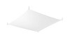 Sollux plafon Luna 4 6xG13 (załączono LED 9W 1080lm 3000K) biały SL.0740