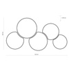 TK Lighting plafon Mona White 5xE27 biały 3443