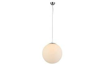 Azzardo lampa wisząca White Ball 25 E27 biała Ø30cm AZ2516