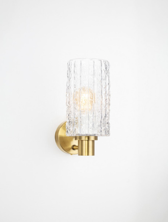 Luces Exclusivas kinkiet LED Oroya Ø 12,5 cm E27 1x12W IP20 złota LE44339