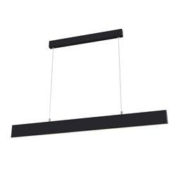 Maytoni lampa wisząca LED Step 30W 2400lm 3000K czarna P010PL-L30B