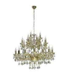 Candellux żyrandol / lampa wisząca Maria Teresa 28xE14 złota 30-94622