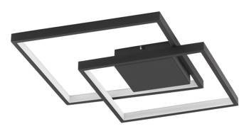 Luces Exclusivas plafon LED Mata 30W 2030lm 3000K czarny LE41443