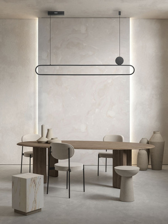 Azzardo SMART lampa wisząca LED Nicodemo 50W 3250lm 3000/6000K czarna AZ5450