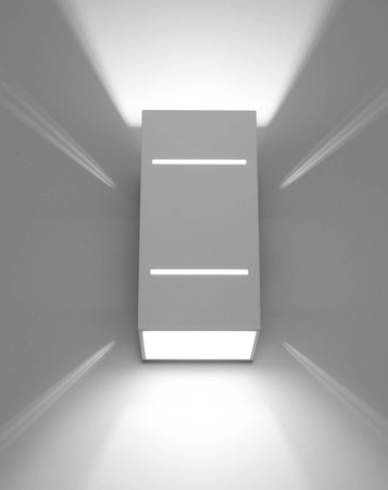 Sollux kinkiet Blocco G9 biały SL.0477