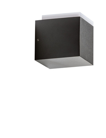 Azzardo kinkiet zewnętrzny LED Arbax 1 6W 3000K szary IP54 AZ4341