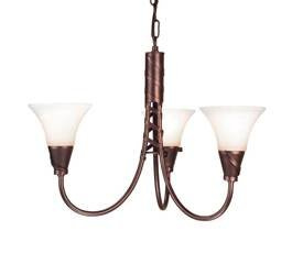 Elstead żyrandol / lampa wisząca Emily 3xE14 miedziana EM3-COPPER