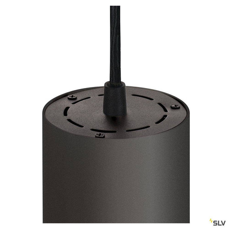 SLV lampa wisząca LED Numinos L 20,1W 2360lm 4000K 36° ściemnialna Dali czarna 1004547