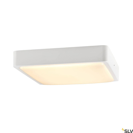 SLV plafony łazienkowy LED Ainos 18W 1300lm 3000/4000K biały IP65 1003451