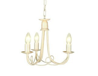Elstead żyrandol / lampa wisząca Minster 3xE14 kość słoniowa/złota MN3-IV-GOLD