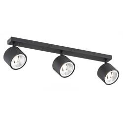 Argon plafon (reflektorki) Clevland 3xGU10 czarny 6101 BZ