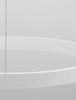 Luces Exclusivas lampa wisząca LED Bari ściemnialna Ø 60 cm 60W 2552lm 3000K IP20 biała LE43255