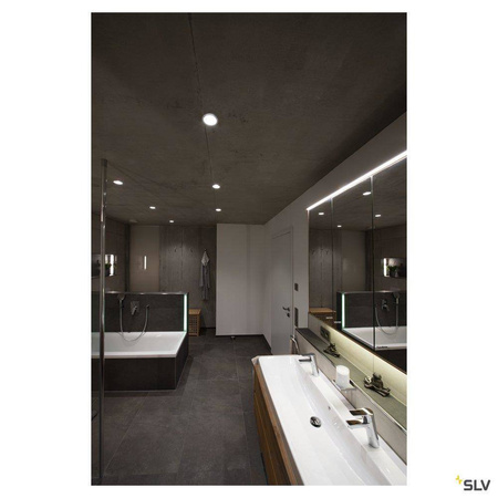 SLV oczko ścienne schodowe LED Akalo 9W 880lm 3000/4200/5700K białe 1001264