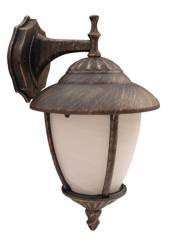 Rabalux kinkiet zewnętrzny Madrid E27 złoto/biały IP43 8476