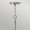 Quintiesse lampa wisząca Ascher 3xE14 czarna/nikiel QN-ASCHER-3P