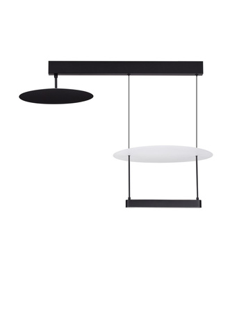 Luces Exclusivas lampa wisząca LED Tiraque ściemnialna 35W 2420lm 3000K IP20 czarna LE44636