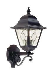 Elstead kinkiet zewnętrzny Norfolk E27 czarny IP43 NR1-BLK