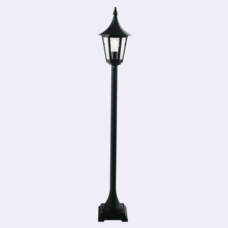 Norlys lampa stojąca zewnętrzna Rimini E27 114cm czarna IP54 404BL