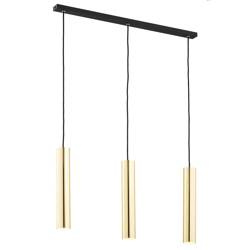 Argon lampa wisząca Gomera plus 3xGU10 czarno/mosiężna 6113