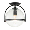 Quintiesse plafon Somerset E27 czarny QN-SOMERSET-F-C-BK