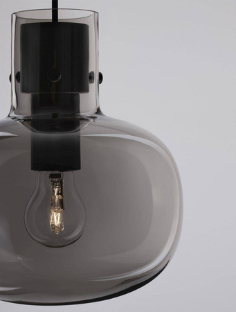 Luces Exclusivas lampa wisząca Padre Ε27 czarna LE42629