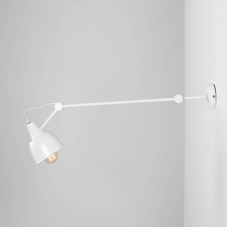 Aldex kinkiet Aida E27 biały 814PL_G