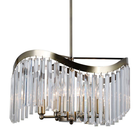 Italux lampa wisząca Sabriga 6xE14 antyczny brąz PND-44544-6