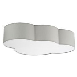 TK Lighting plafon Cloud 4xE27 szary 3145