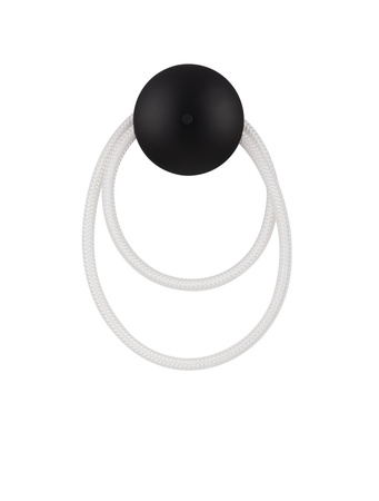 Luces Exclusivas kinkiet LED Cura 17W 1310lm 3000K IP20 czarny LE44257