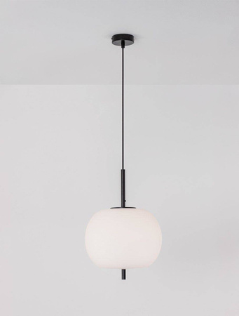 Luces Exclusivas lampa wisząca Marc Ε27 czarna LE42718