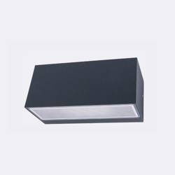 Norlys kinkiet zewnętrzny LED Asker 8W 186lm 3000K grafitowy IP65 1511GR