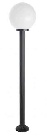 Su-ma lampa stojąca zewnętrzna Kule E27 czarna 180cm IP43 K 5002/1/K 300