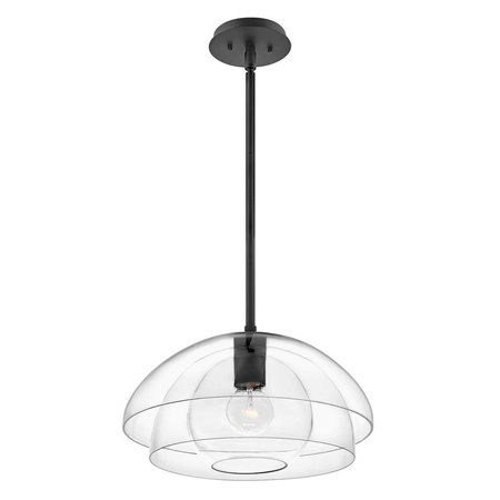 Quintiesse lampa wisząca Lotus E27 czarna QN-LOTUS-P-BLK