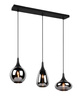Trio lampa wisząca Lumina 3xE14 czarna 317000332