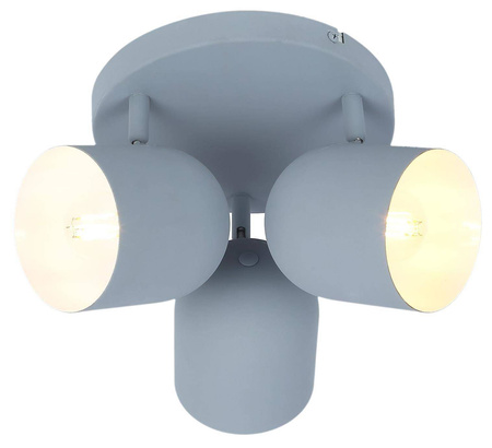 Candellux plafon (reflektorki) Azuro 3xE27 szary 98-63236