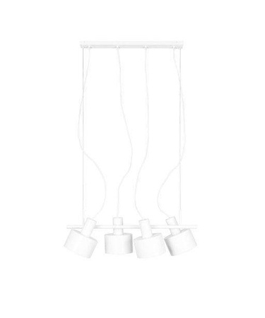 Ummo lampa wisząca Enkel 4 4xE27 biała EN4411P0
