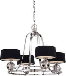 Elstead żyrandol / lampa wisząca Gotham 4xG9 srebrna QZ-GOTHAM4