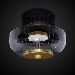 Altavola plafon LED Vitrum CW 7,2W 430lm 3000K czarno/złoty LA104/CW