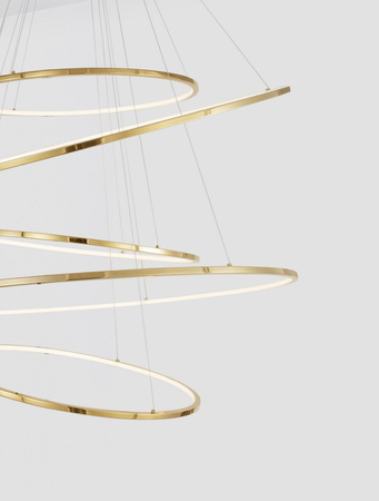 Luces Exclusivas lampa wisząca LED Bano 281W 19670lm 3000K IP20 złota LE43515