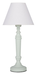 Candellux lampka biurkowa Pastellio E14 biało/miętowa 41-01528